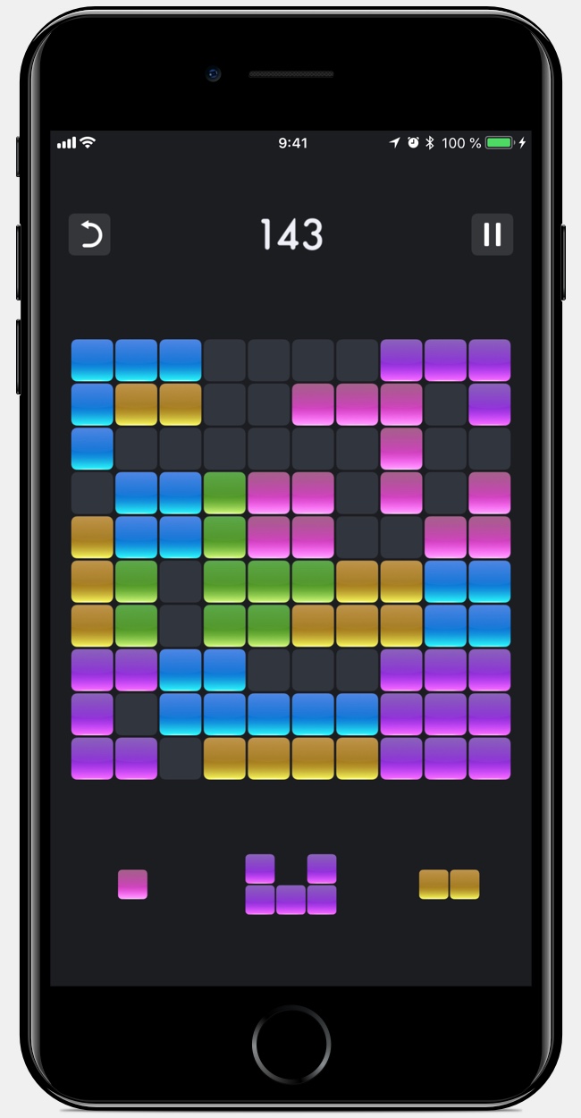 10x10 game for iPad and iPhone